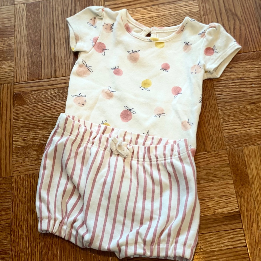 Pehr baby girl outfit
